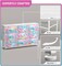 Sorbus 9 Drawers Dresser- Storage Unit with Steel Frame, Wood Top, Fabric Bins - for Bedroom, Closet, Office and more